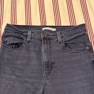 Levi's Women's High Rise Dark Gray Jeans